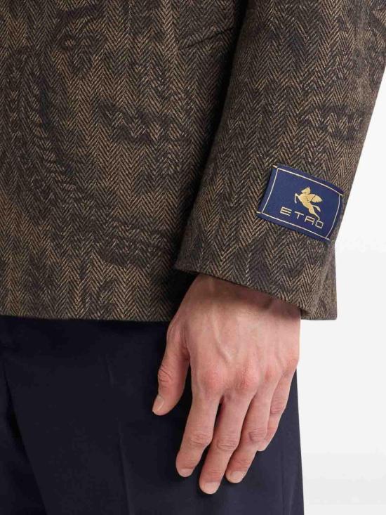 25FW 에트로 숏팬츠 MRBA008399SPB40X0825 Dark Brown - ETRO