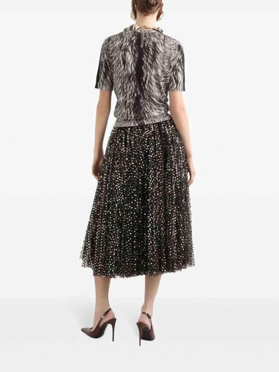  돌체앤가바나 반팔 티셔츠 FXX03TJAHLAHI3VQ Grey - DOLCE & GABBANA