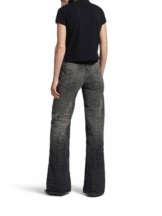 26SS 발렌시아가 데님 팬츠 852328TTWA51037 Black - BALENCIAGA