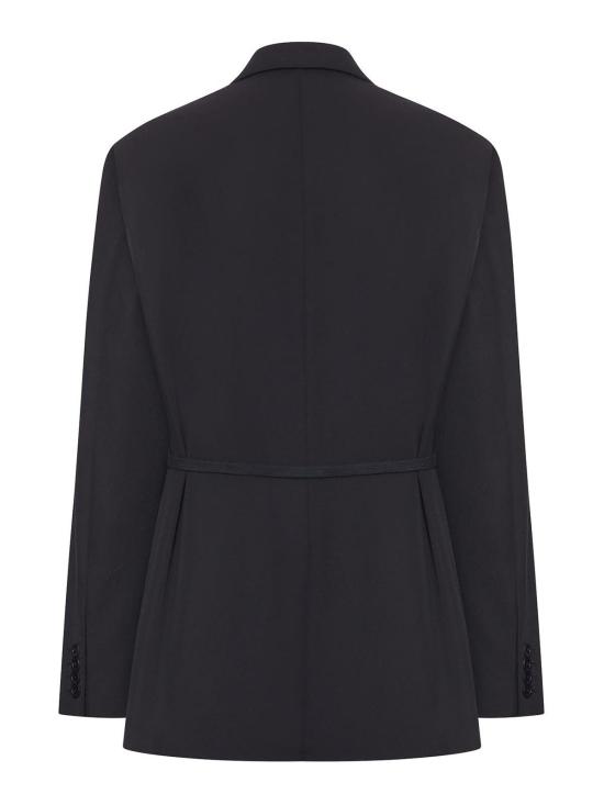 26SS 발렌시아가 랩 테일러드 재킷 857365TNT391000 Black - BALENCIAGA