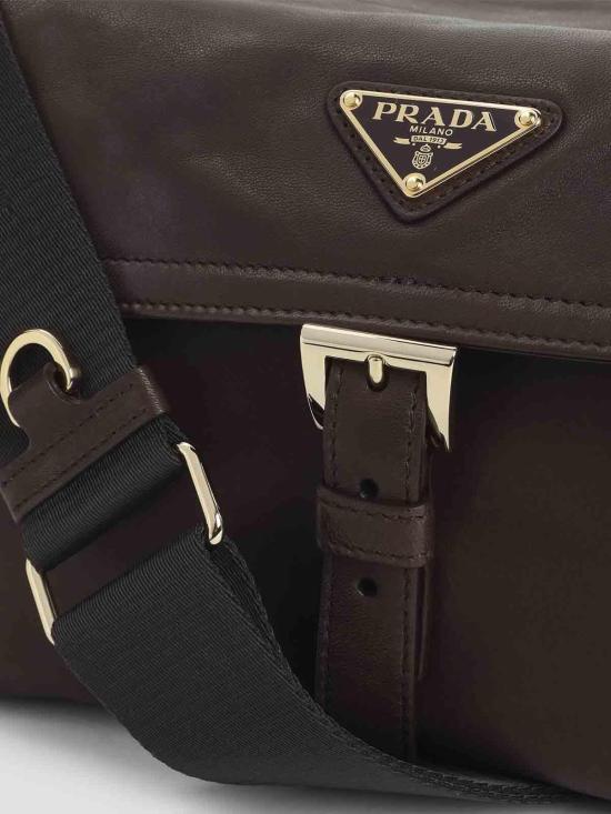 26SS 프라다 익스플로어 미디움 숄더백 1BD394VNOO2DX8F0038 Dark Brown - PRADA