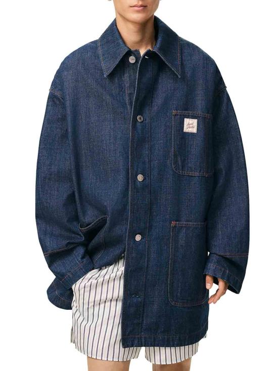 26SS 아미 데님 자켓 UJK898DE0122402 Blue - AMI