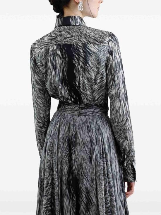  돌체앤가바나 롱 스커트 F4C2VTIS1X3HI3VQ Grey - DOLCE & GABBANA