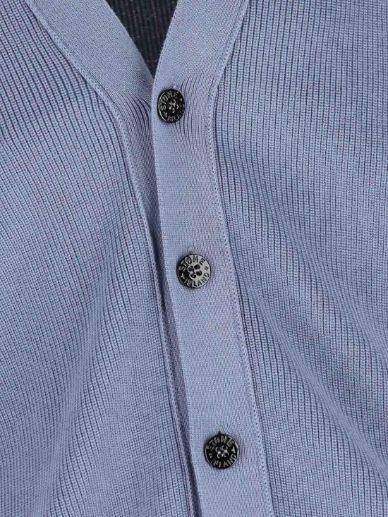 26SS 스톤 아일랜드 가디건 L1S155100009S00D8V0024 Blue - STONE ISLAND