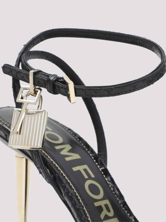 26SS 톰포드 샌들 W2748LCL516PNAA Black - TOMFORD