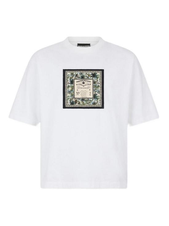 26SS 디스퀘어드2 반팔 티셔츠 S74GD1557D20106964 Black