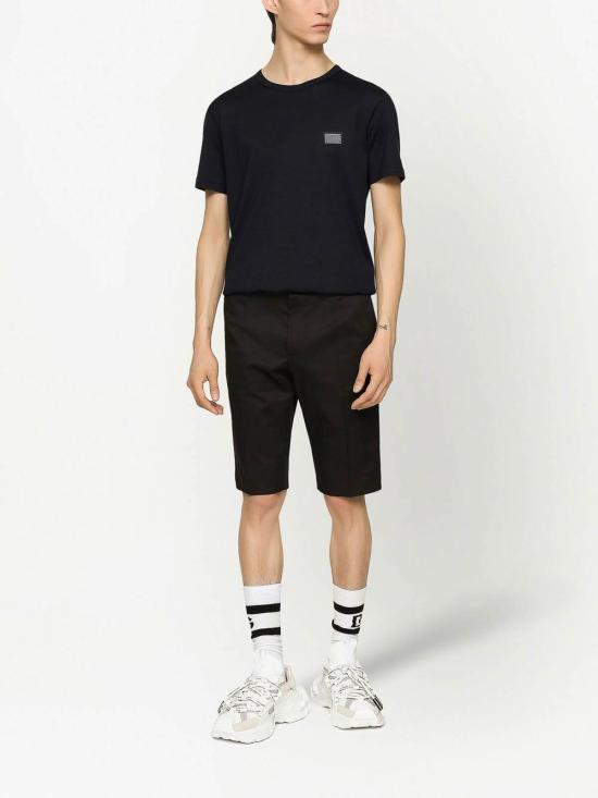 26SS 돌체앤가바나 반팔 티셔츠 G8PT1TG7F2IB0655 Blue - DOLCE & GABBANA