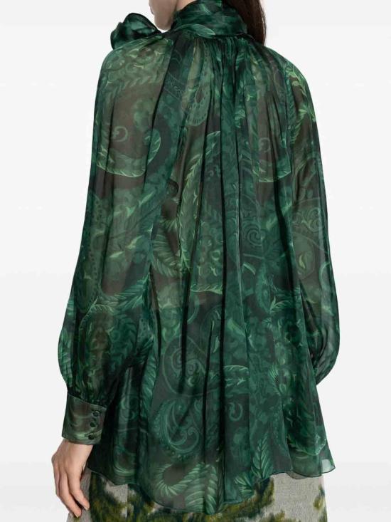 25FW 에트로 셔츠 WRJA015099SA1K9X0893 Green - ETRO
