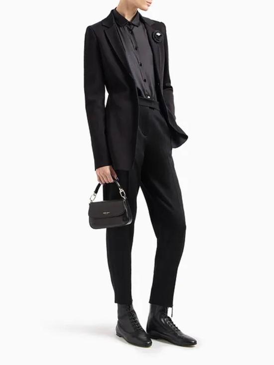  조르지오 아르마니 블라우스 GW000162TE10936UC001 Black - GIORGIO ARMANI