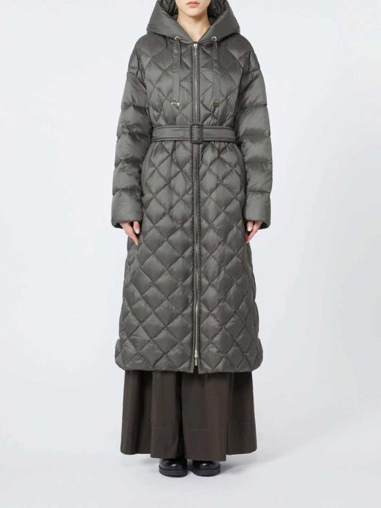 25FW 막스마라 더 큐브 트레파르 발수 롱 퀼팅 패딩 자켓 TREPAR25294960756069 Green - MAXMARA THE CUBE