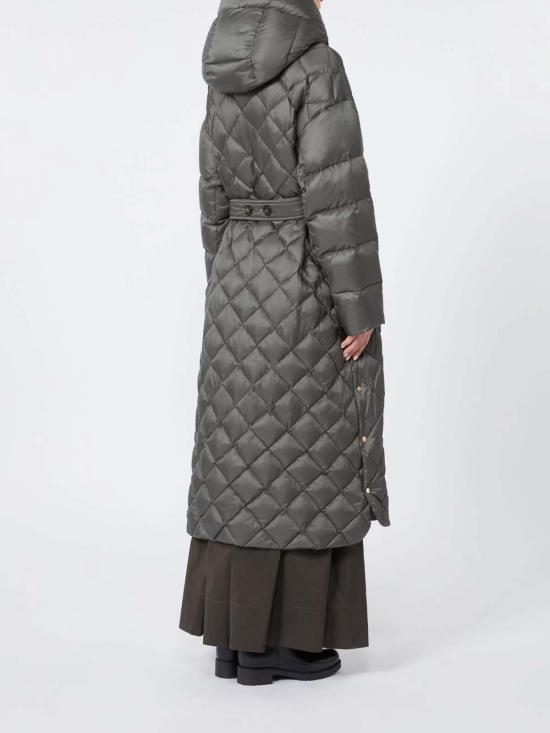 25FW 막스마라 더 큐브 트레파르 발수 롱 퀼팅 패딩 자켓 TREPAR25294960756069 Green - MAXMARA THE CUBE