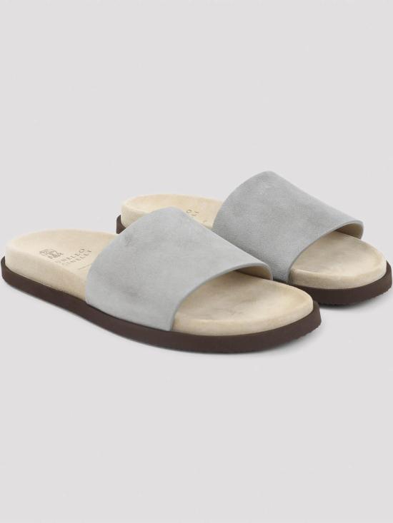 26SS 브루넬로 쿠치넬리 스니커즈 MZUSOLY236CDK54 Grey - BRUNELLO CUCINELLI