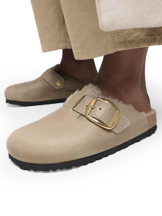 25FW 버켄스탁 뮬/슬리퍼 1030444BOSTON Brown - BIRKENSTOCK