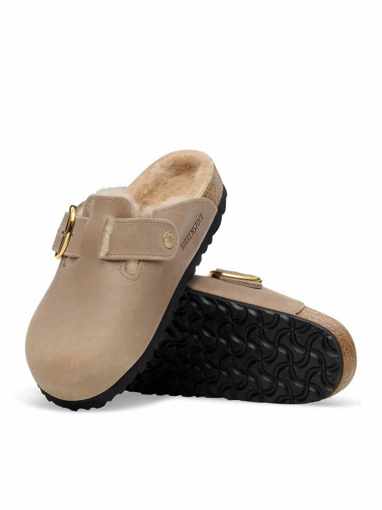 25FW 버켄스탁 뮬/슬리퍼 1030444BOSTON Brown - BIRKENSTOCK