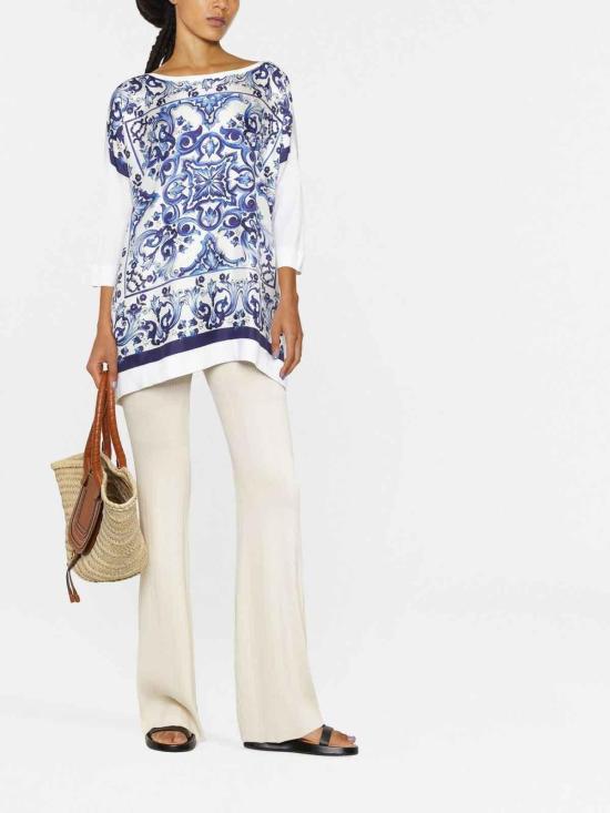  돌체앤가바나 블라우스 FXH14TJAST9HX3TN Blue - DOLCE & GABBANA