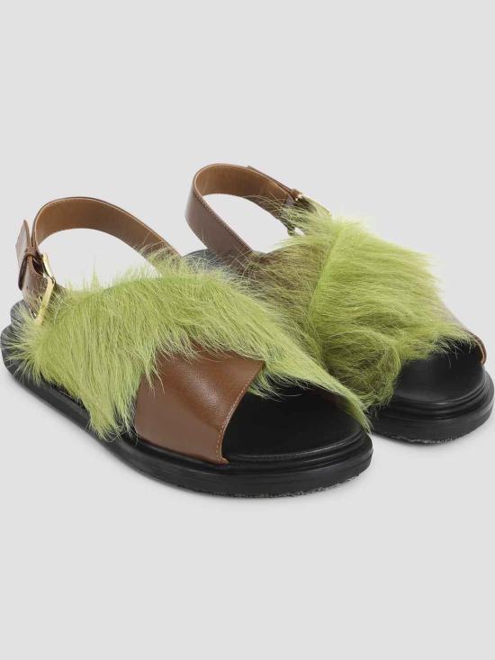 26SS 마르니 샌들 FBMS018101P7614ZP084 Brown - MARNI