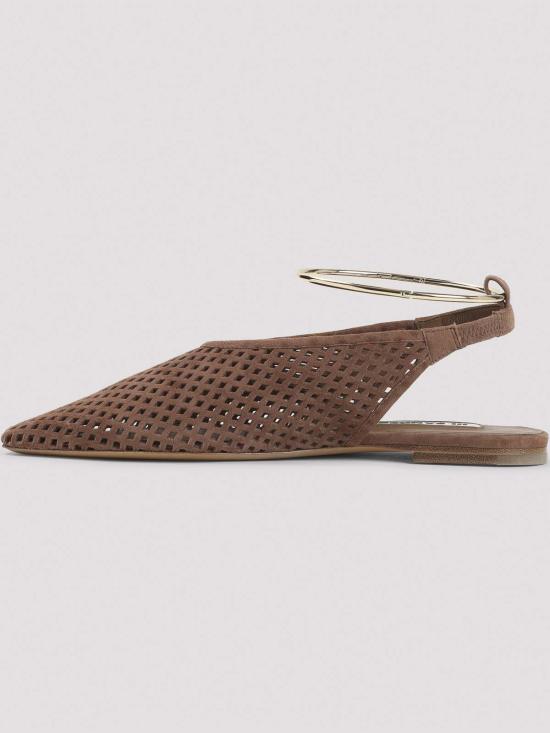 26SS 질샌더 플랫 슈즈 J15WX0019P7587211 Brown - JIL SANDER