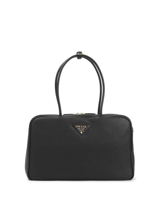 26SS 프라다 라지 레더 탑 핸들 백 1BB128VONO2DKVF0632 Black