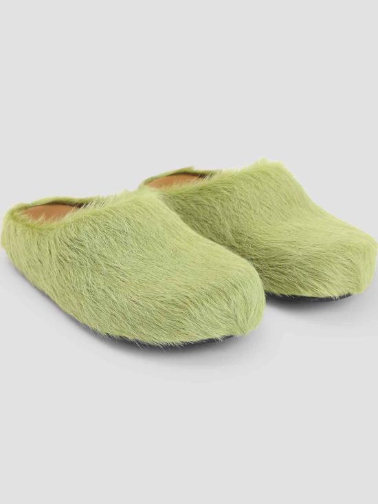 26SS 마르니 뮬/슬리퍼 SBMR000600P412200V37 Yellow - MARNI