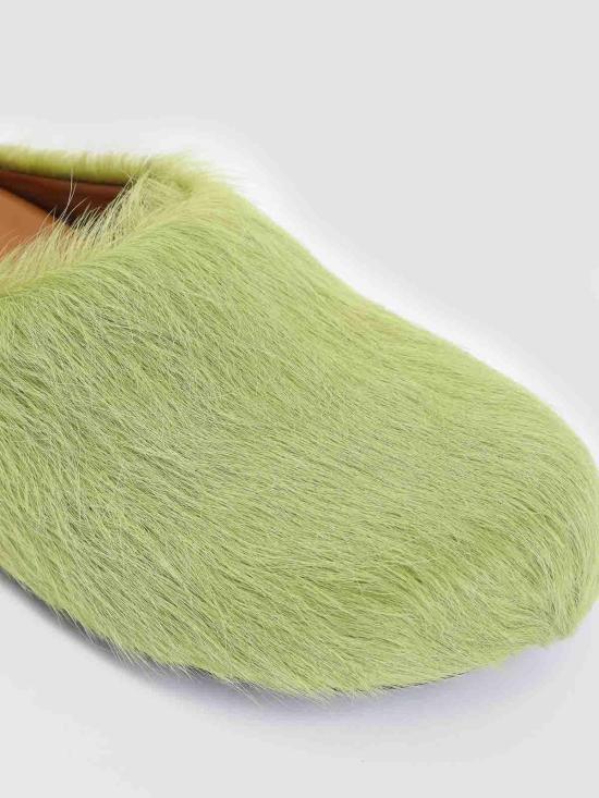 26SS 마르니 뮬/슬리퍼 SBMR000600P412200V37 Yellow - MARNI