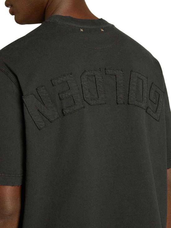 26SS 골든구스 반팔 티셔츠 GUP01873P00157690456 Black - GOLDEN GOOSE