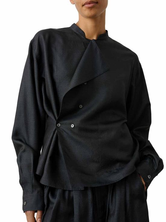 26SS 쉐르 블라우스 CHE0804HAMPTONNOI0126S Black - SOEUR