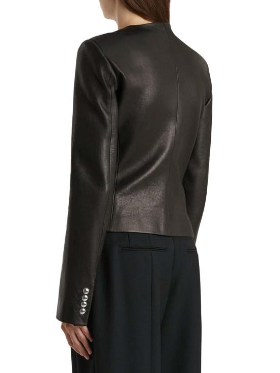 26SS 케이트 가죽 자켓 6215729200 Black - KHAITE