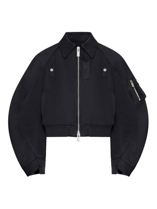 26SS 사카이 봄버 자켓 2608303001 Black