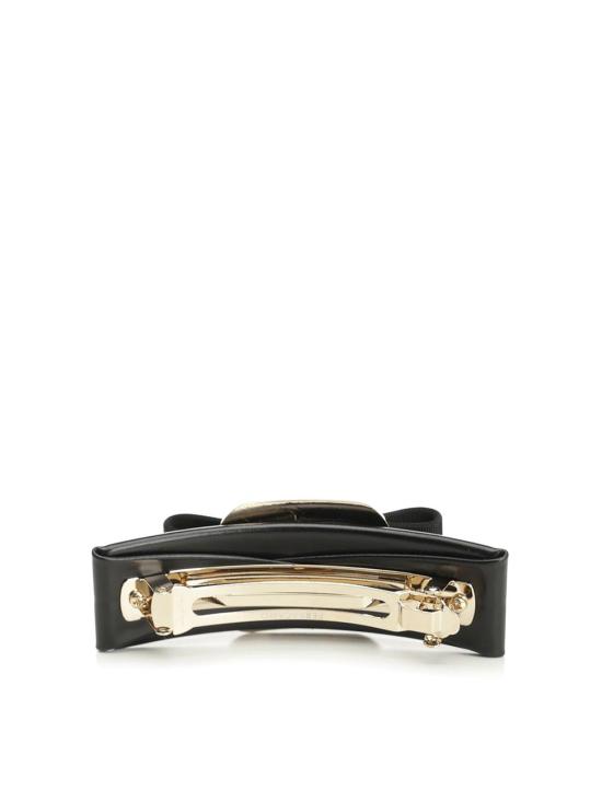 25FW 살바토레 페라가모 헤어 액세서리 340421771551001 Black - SALVATORE FERRAGAMO