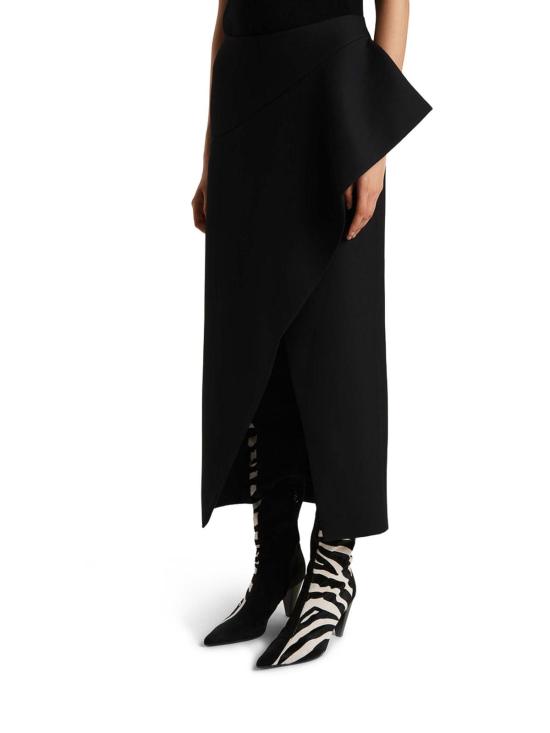 26FW 케이트 미디 스커트 4117527200 Black - KHAITE