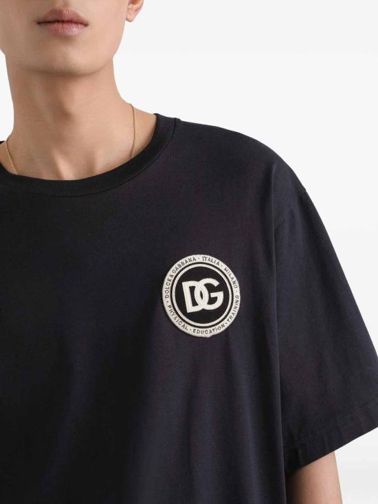 26SS 돌체앤가바나 반팔 티셔츠 G8PN9ZG7PZFB0665 Blue - DOLCE & GABBANA