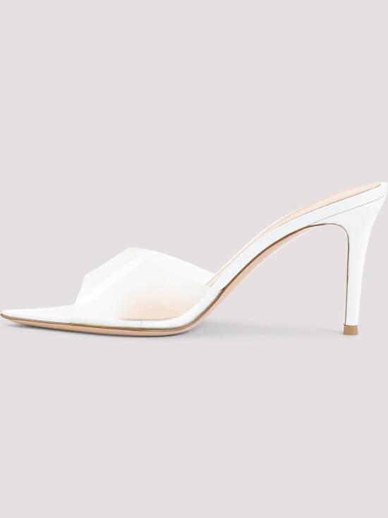 26SS 지안비토로시 뮬/슬리퍼 G1105085RICGSVBIBI White - GIANVITO ROSSI