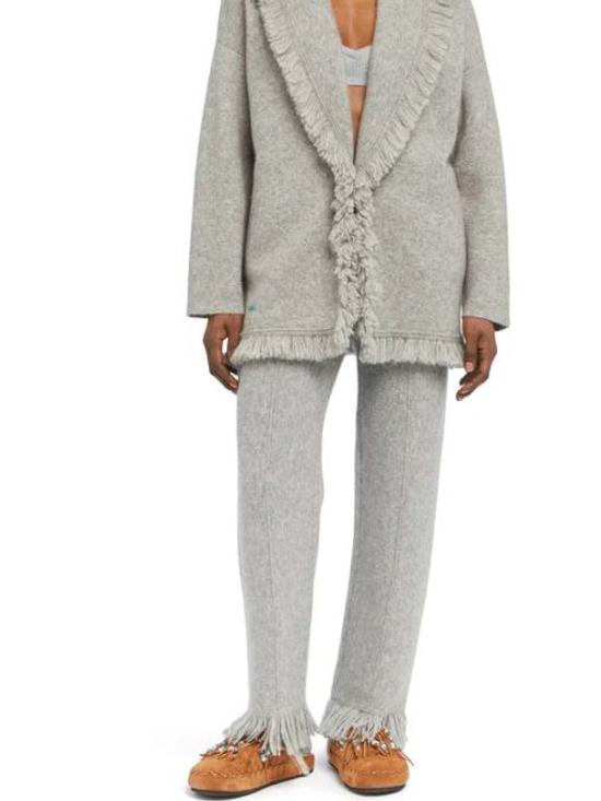  알라누이 트레이닝/조거 팬츠 LWHG001E25KNI0010500 Light Grey - ALANUI