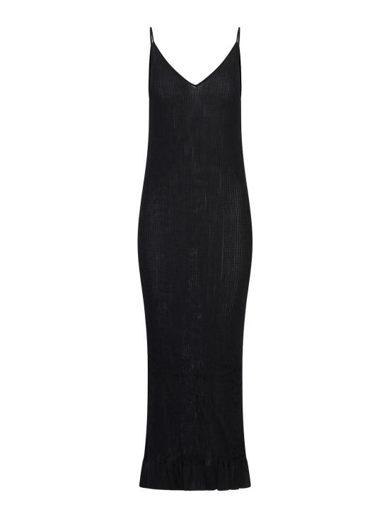 26SS 질샌더 미디 스커트 J02CT0568J18363001 Black