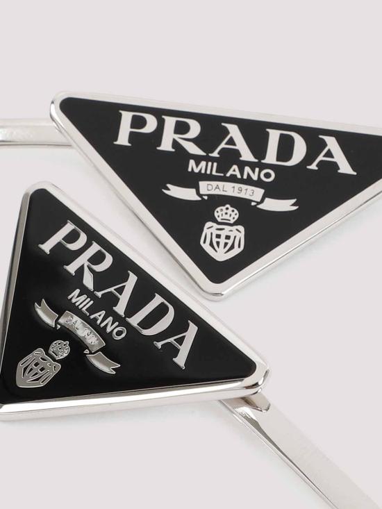  프라다 헤어 액세서리 1IF0512BA6F0002 Black - PRADA