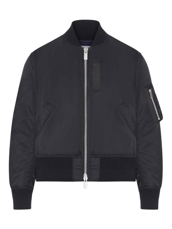 26SS 사카이 나일론 봄버자켓 SCW301001 Black
