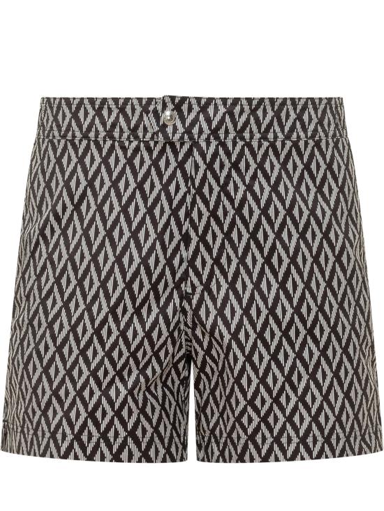 26SS 톰포드 스윔팬츠 BSS001FMN087 NNL COMBO BLACK IVORY