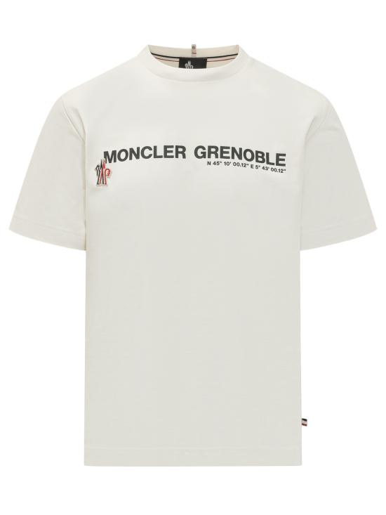 26SS 몽클레어 반팔 티셔츠 L10978C0001789AW1 041 BIANCO