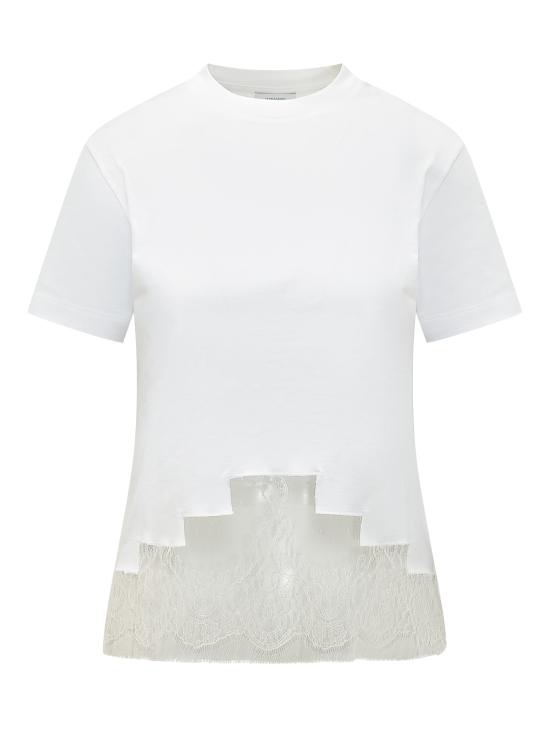 26SS 살바토레 페라가모 반팔 티셔츠 13I015 790931 WHITE