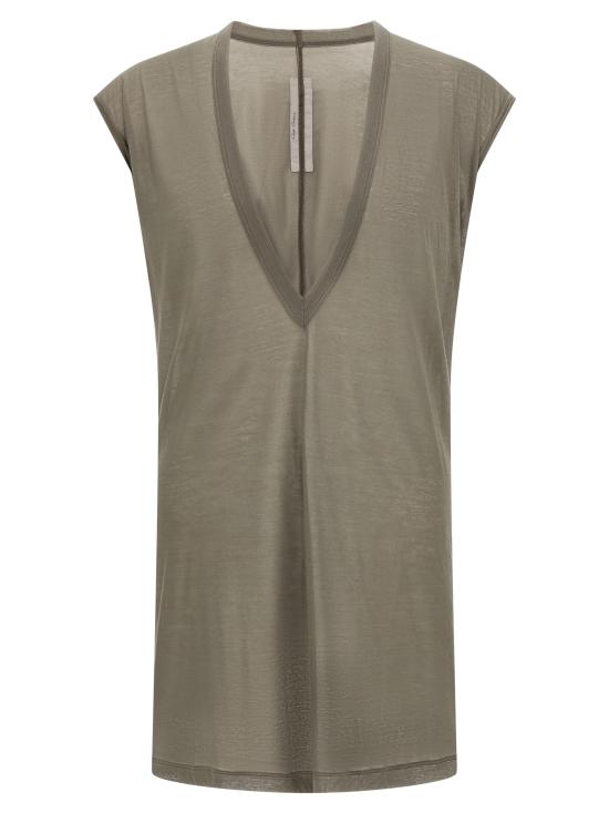 26SS 릭 오웬스 민소매 티셔츠 RU01F2157UC34 Gray