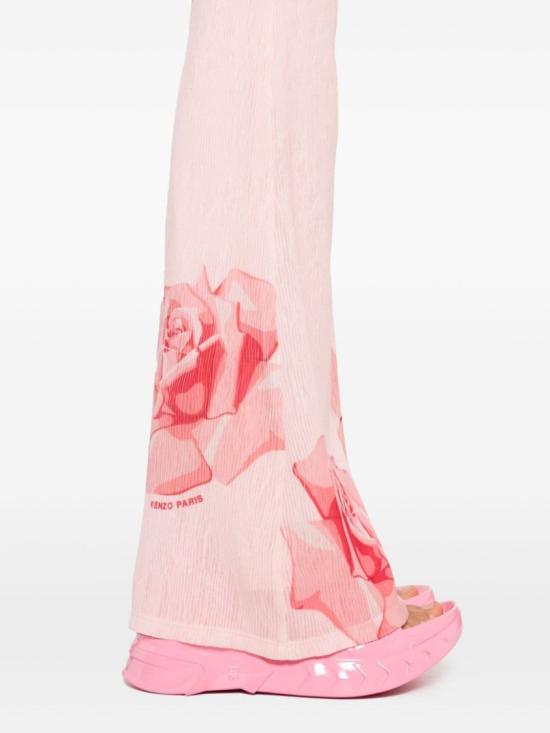  겐조 플레어 팬츠 FE52PA0859E1 34 Pink - KENZO