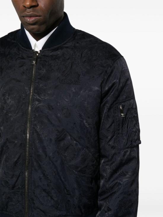  베르사체 봄버 자켓 1013929 1A09826 1UI20 Blue - VERSACE