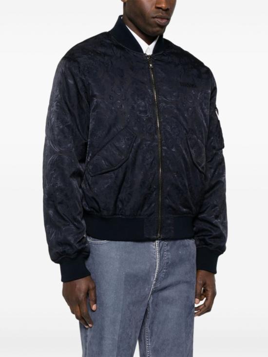  베르사체 봄버 자켓 1013929 1A09826 1UI20 Blue - VERSACE