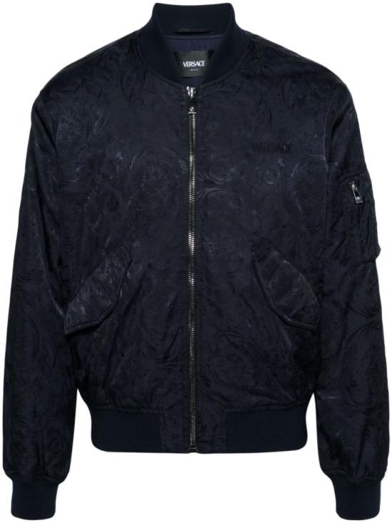  베르사체 봄버 자켓 1013929 1A09826 1UI20 Blue