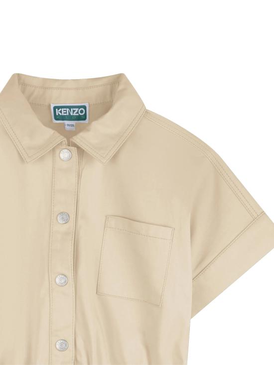 26SS [키즈] 겐조 캐주얼 세트 K61751 255 Beige - KENZO