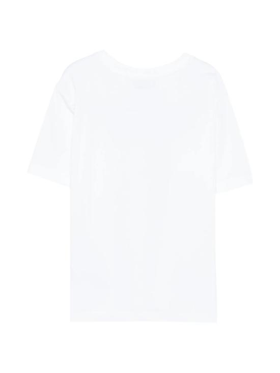 26SS [키즈] 모스키노 티셔츠 H6M05GLAA23 10101 White - MOSCHINO