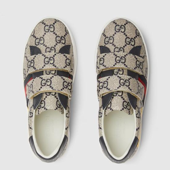 26SS [키즈] 구찌 스니커즈 463090FAFU1 8050 Beige - GUCCI