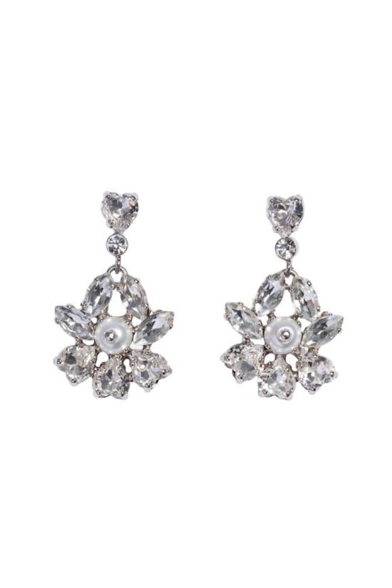 26SS 시몬로샤 이어링 ERG5700907CRYSTAL Silver - SIMONE ROCHA