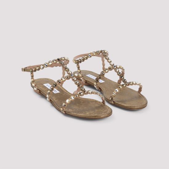 26SS 아쿠아주라 샌들 TQLFLAS0 CYN Gold - AQUAZZURA