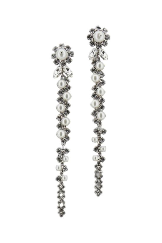 26SS 시몬로샤 이어링 ERG12SC0907CRYSTAL Silver